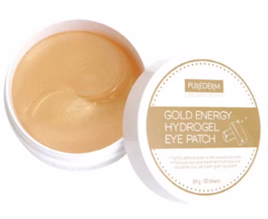 Purederm Gold Energy Hydrogel Eye Patch, kort datum - 70% rabatt!