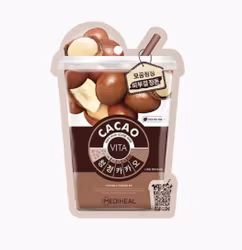 MEDIHEAL Vita Cacao Mask, kort datum - 50% rabatt!
