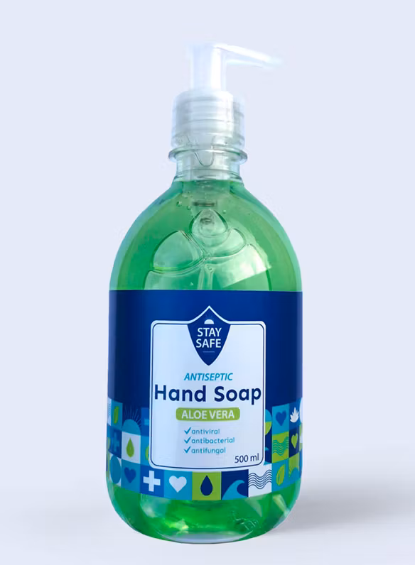 STAY Safe Antiseptic Hand Soap Aloe Vera