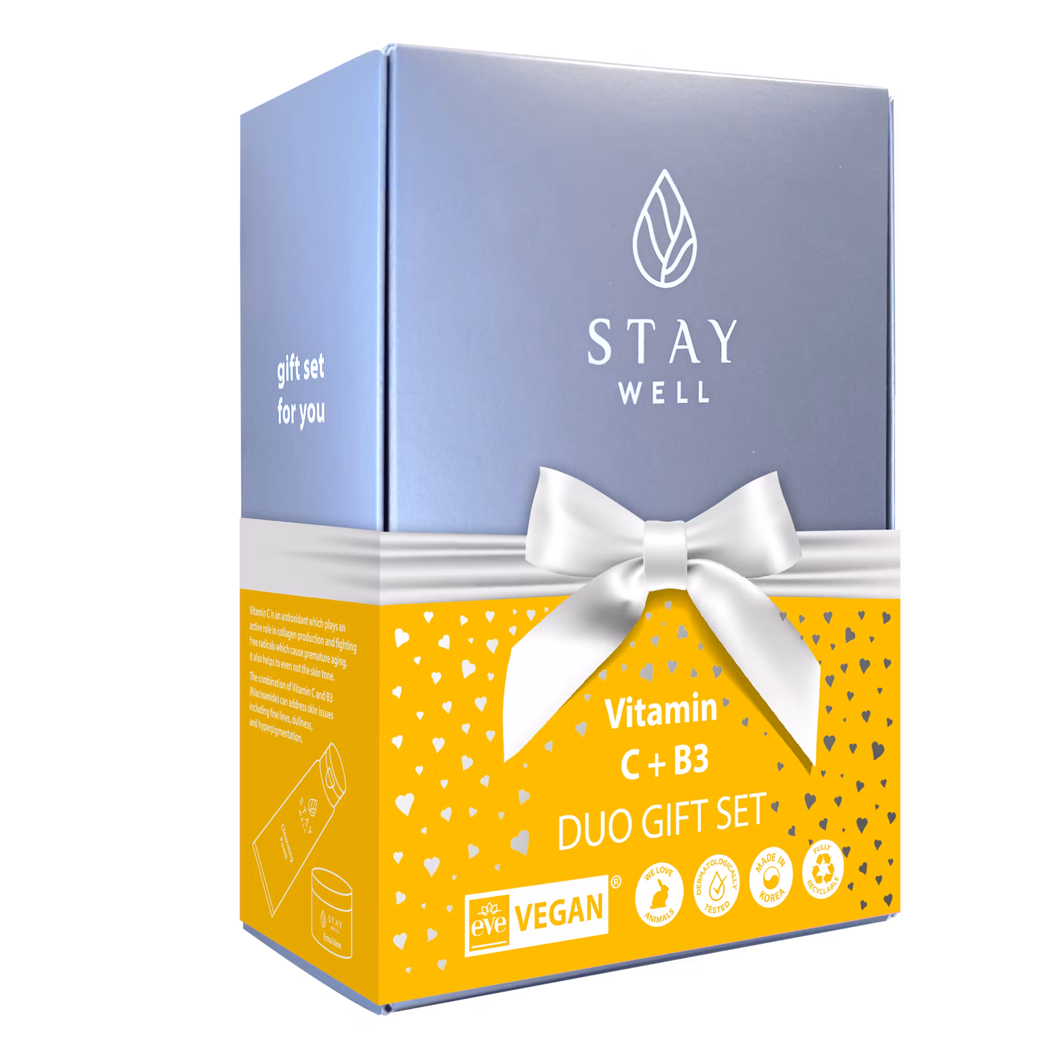 Stay Well Vegan Vitamin C+B3 Refreshing Duo Set