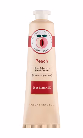 NATURE REPUBLIC HAND & NATURE PEACH HAND CREAM, 30 ml