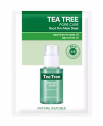NATURE REPUBLIC Good Skin Mask Sheet - Tea Tree, 24 g