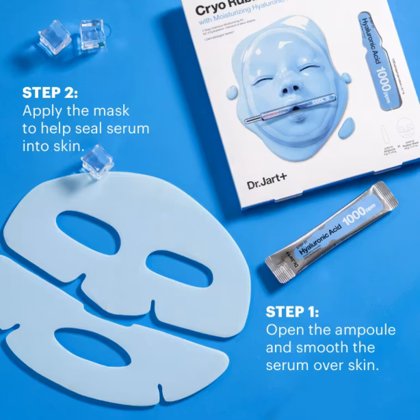 Dr.Jart+ CRYO RUBBER™ FACE MASK WITH MOISTURIZING HYALURONIC ACID
