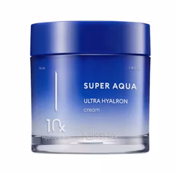 Missha Super Aqua Ultra Hyalron Cream, kort datum - 70% rabatt!