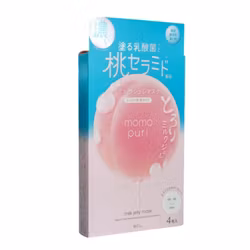 Momopuri Milk Jelly Sheet Mask 4-pack