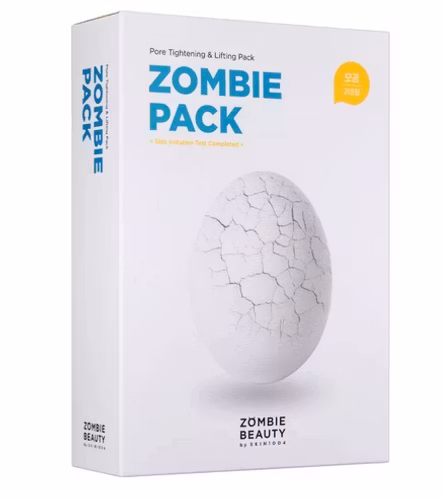 ZOMBIE BEAUTY by SKIN1004 – Zombie Pack & Activator Kit (8 st) – Uppstramande Ansiktsmask med Aktivt Puder & Gel