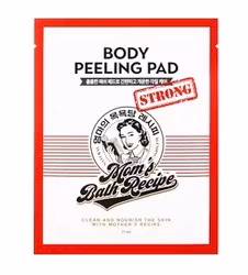 Mom's Bath Recipe Body Peeling Pad Strong