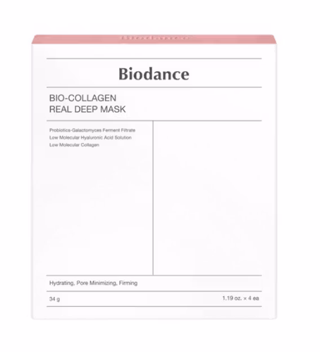 BIODANCE Bio-Collagen Real Deep Mask, 4-pack
