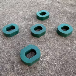 Gummi för 22 mm spräckkil, 5-pack