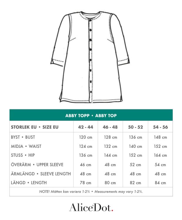 Abby top Bloom multi