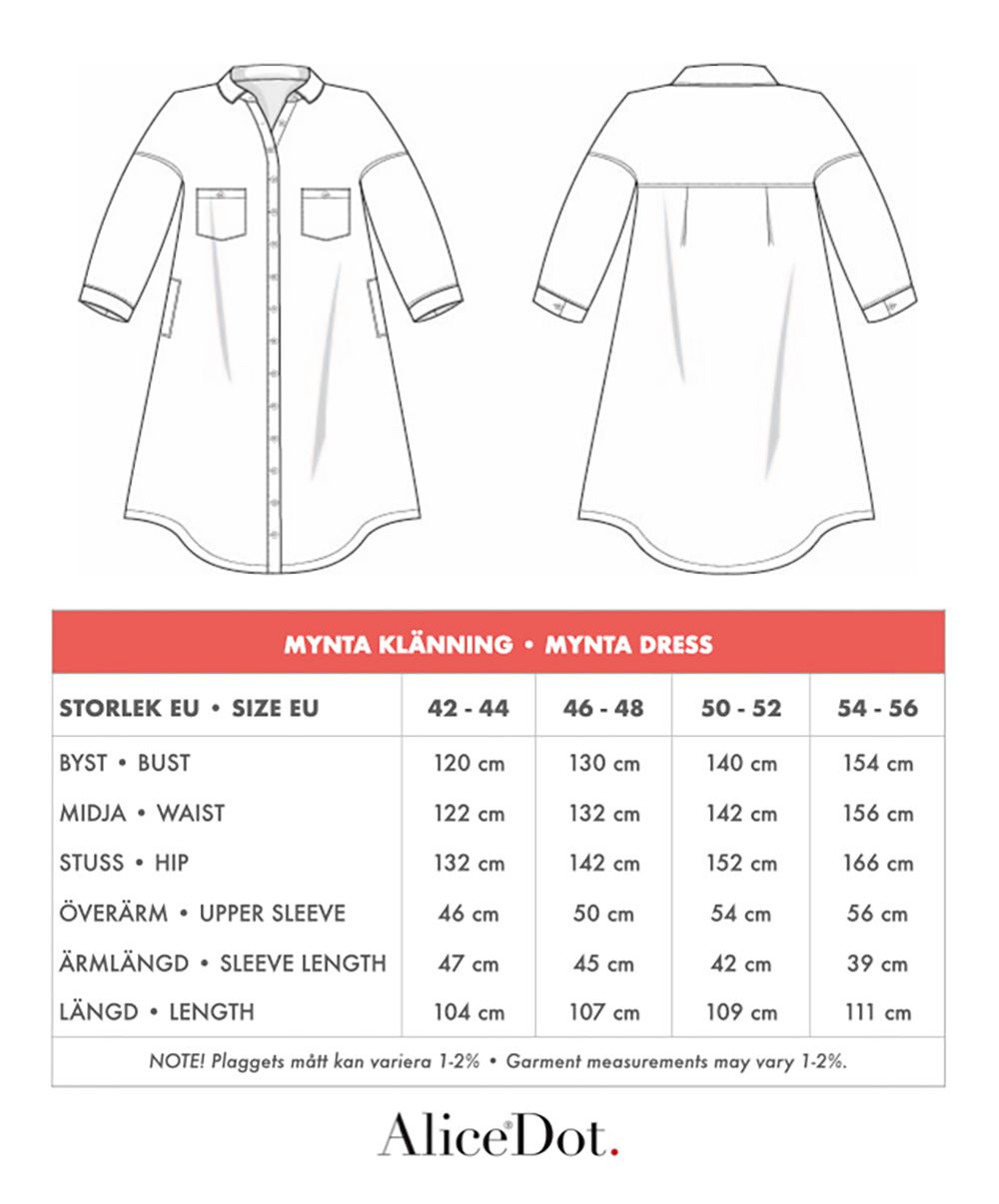 Mynta dress / shirt brown