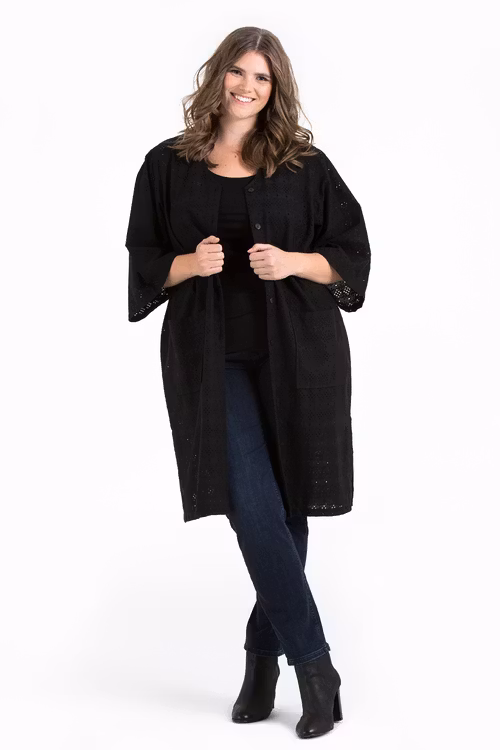 Malva kimono svart