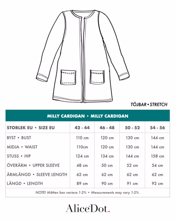 Milly cardigan grape