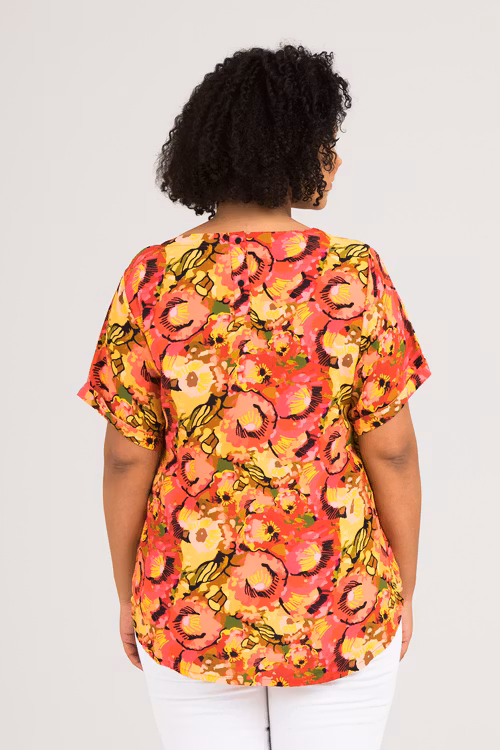 Olina topp Peony multi