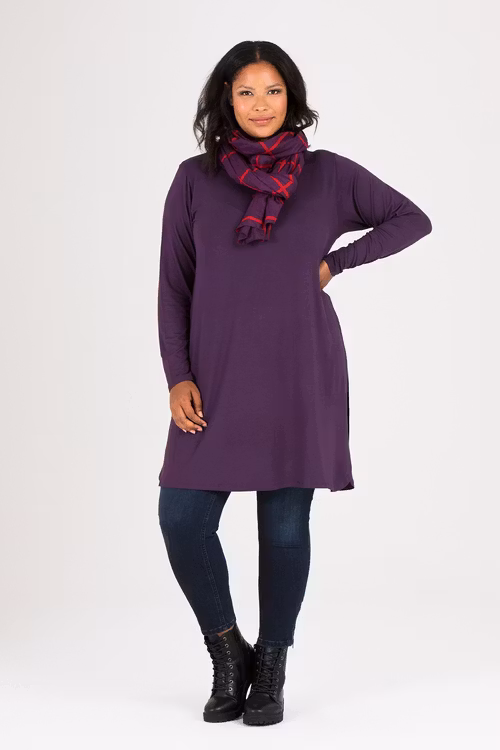 Kate klänning/tunika grape