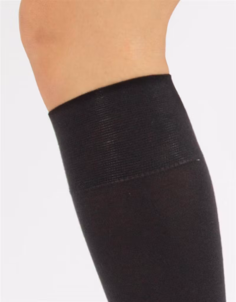 Montreux knee-high sock cotton black