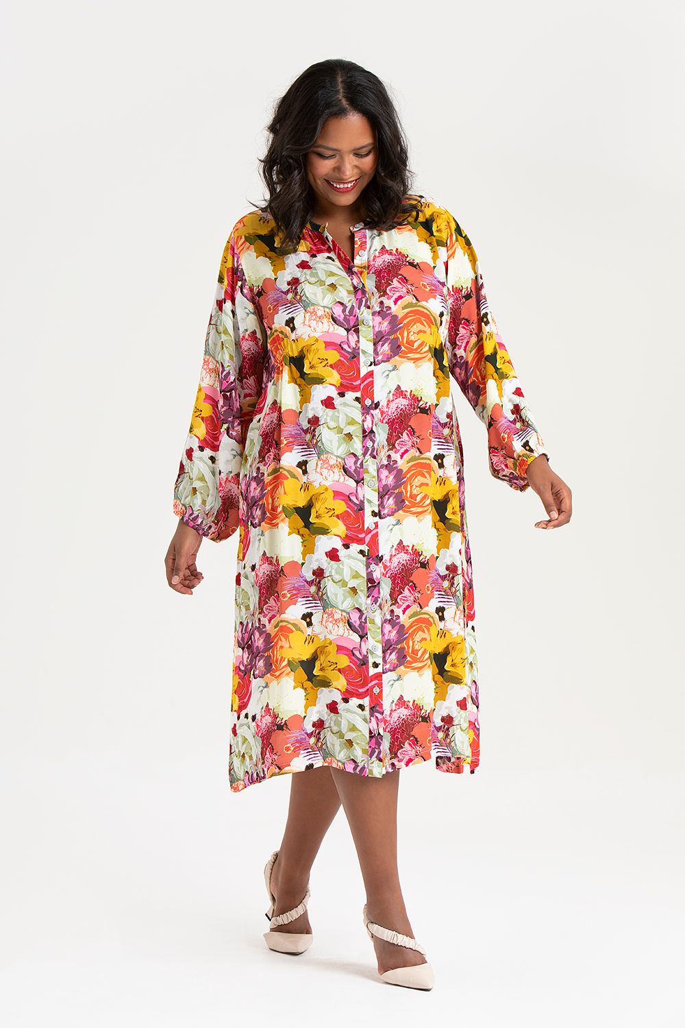 Lova dress Garden yellow