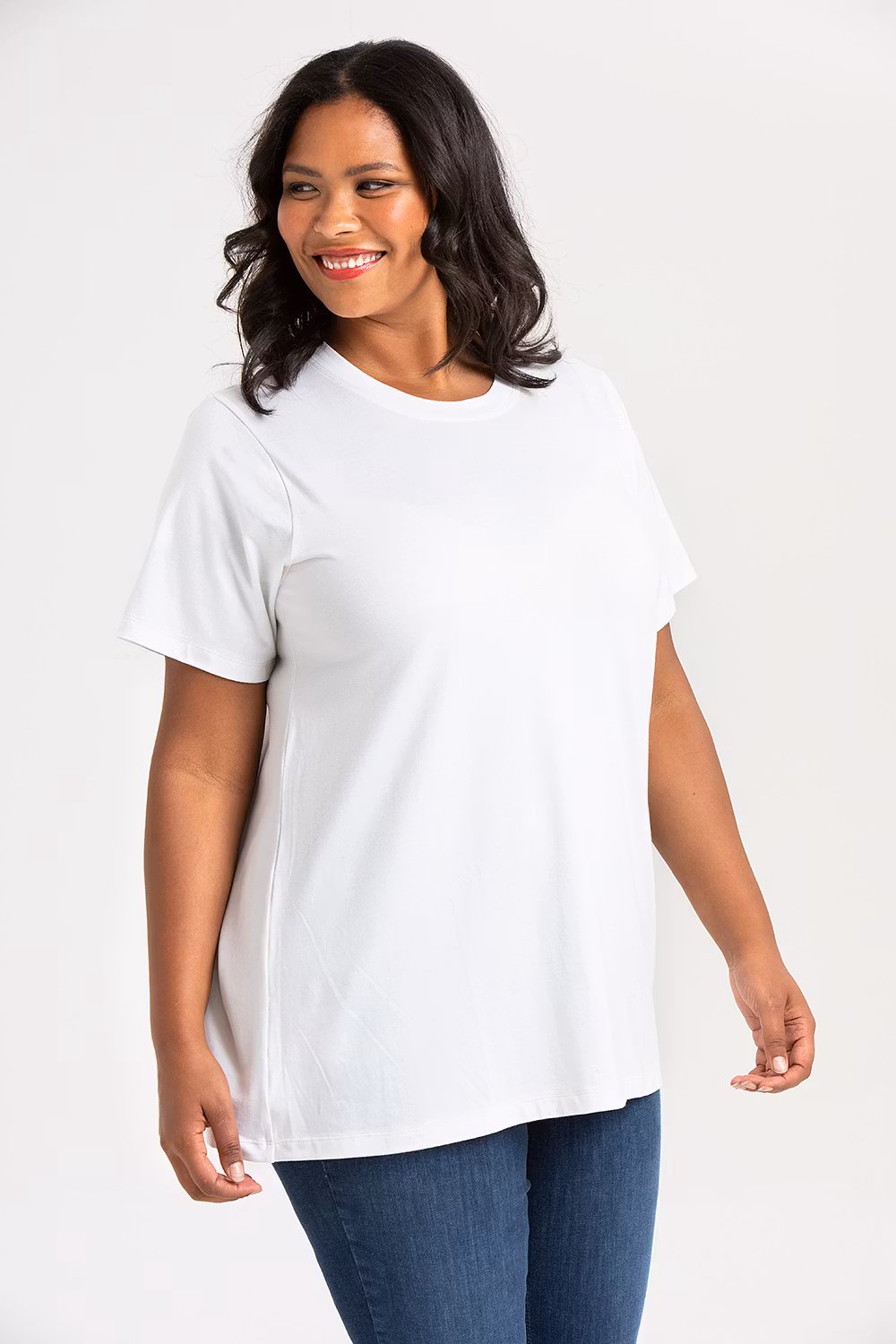 Bea tunika/t-shirt vit
