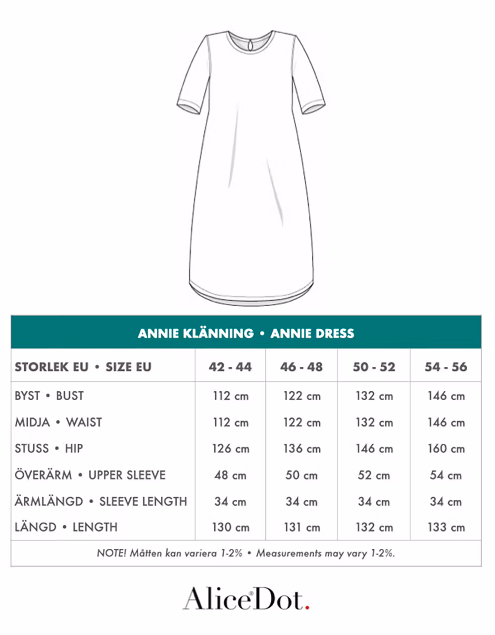 Annie dress Bloom multi