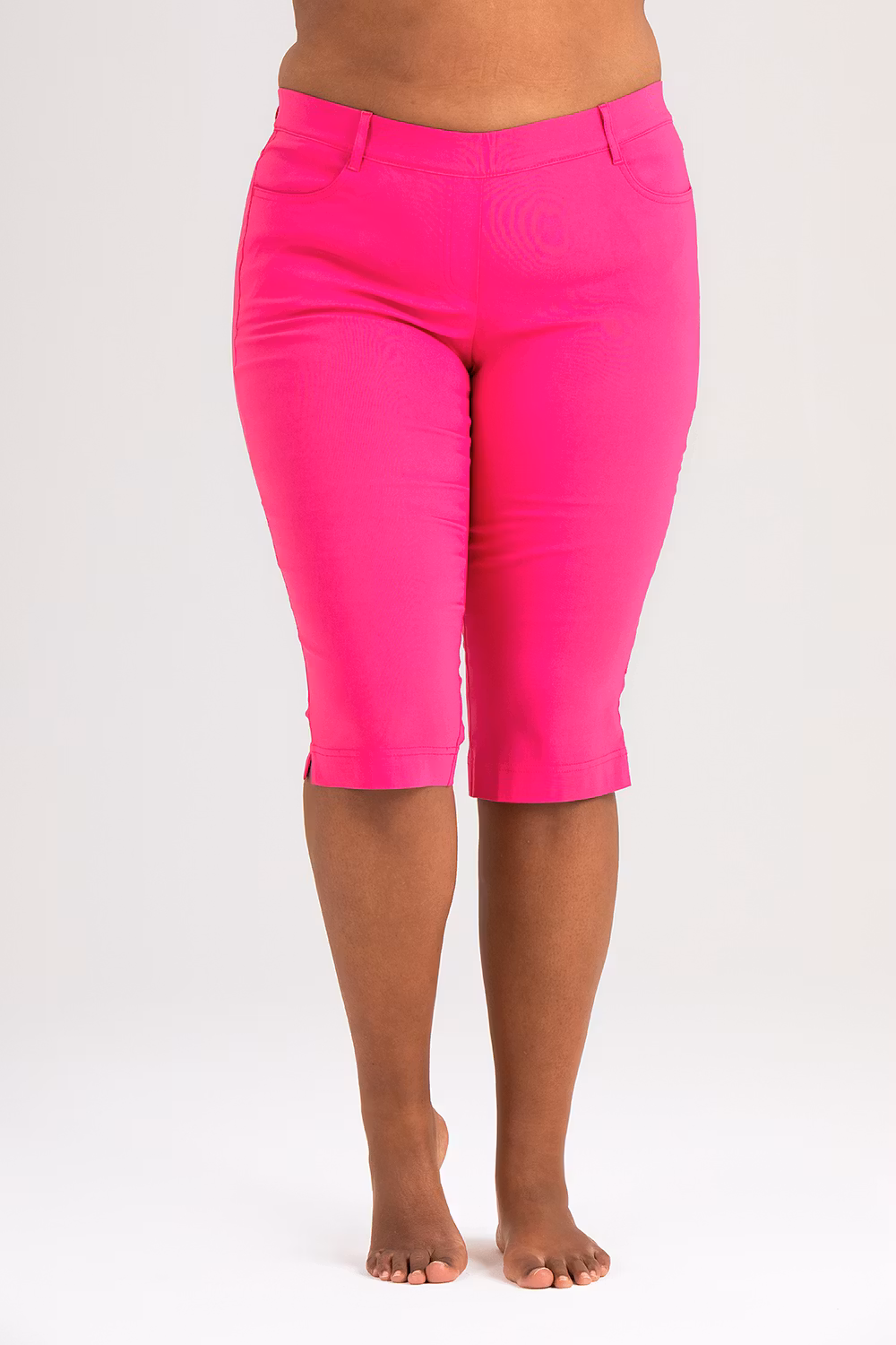 Pamela 4146 trekvartsbyxa cerise