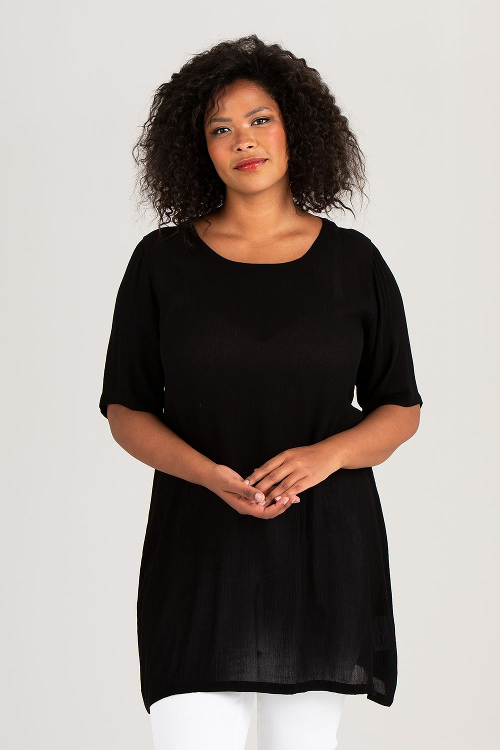 Tone tunic black