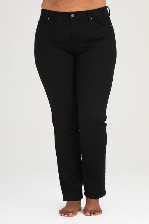 Magic Fit jeans regular svart