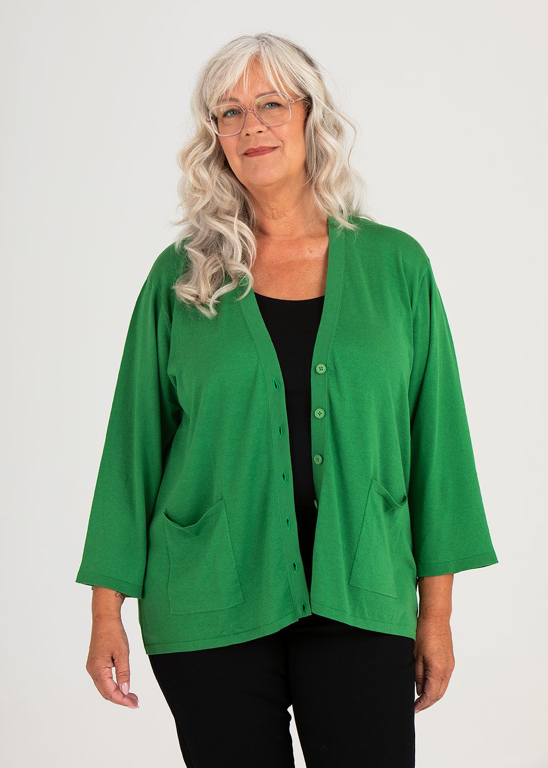 Syster cardigan green