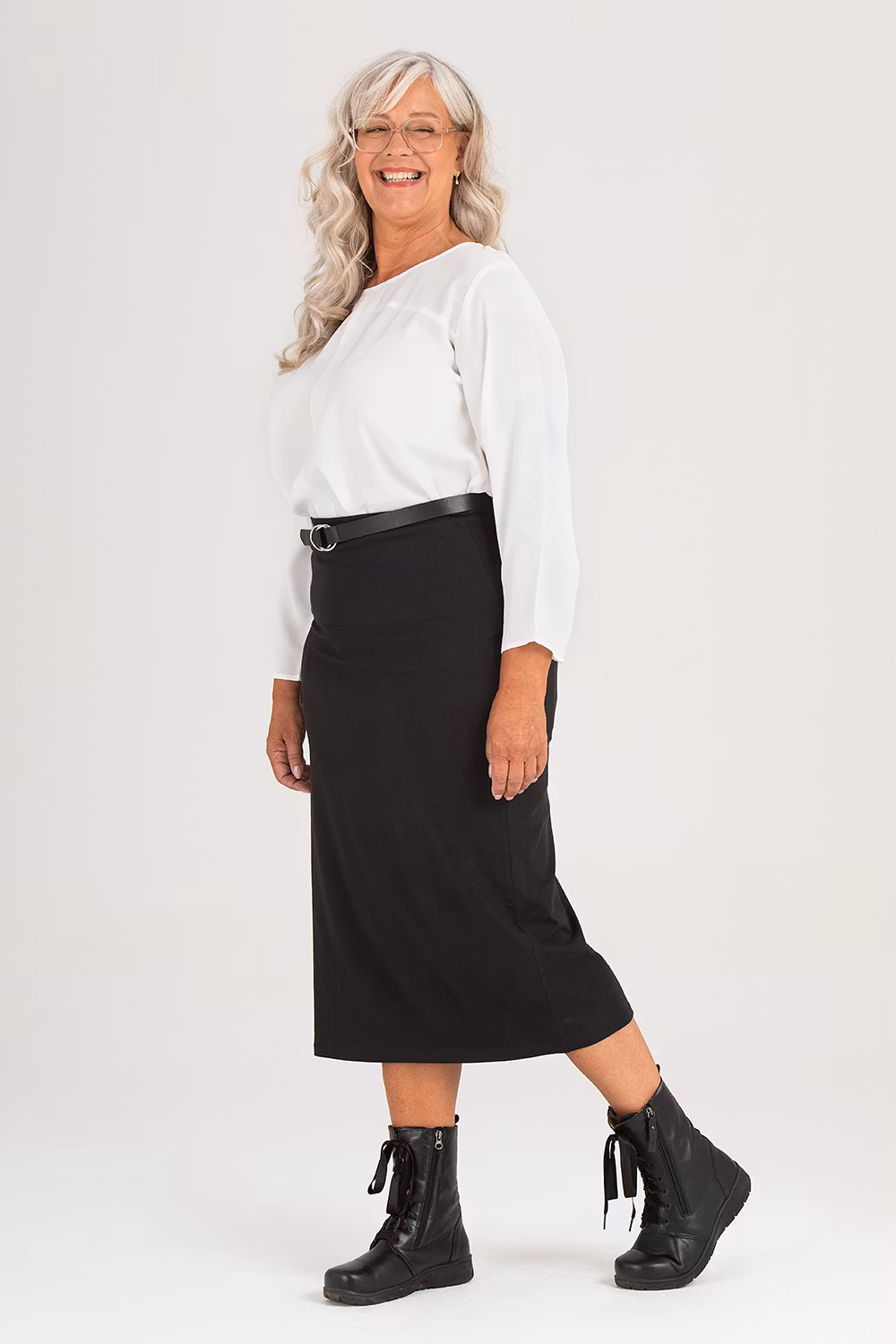 Dalia blouse white