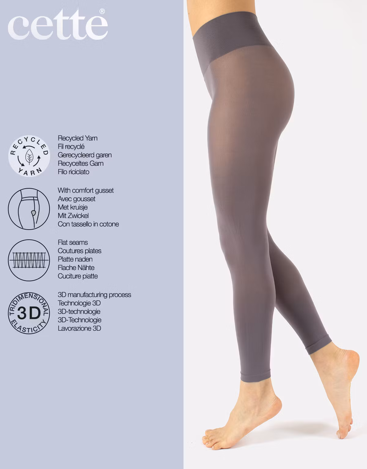 London leggings grå 70 den