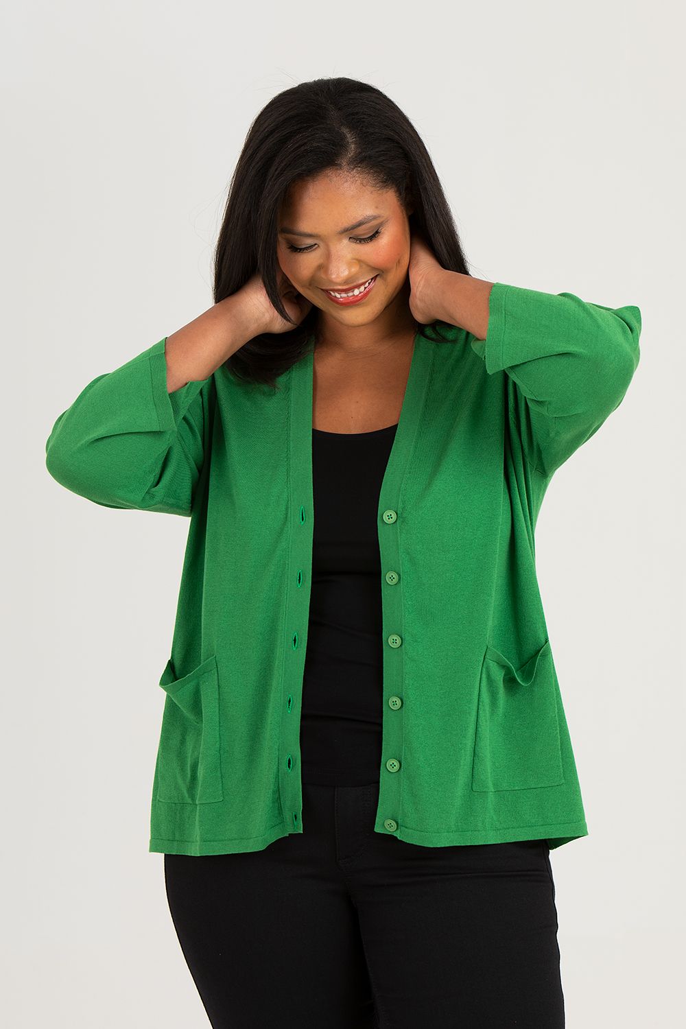 Syster cardigan green