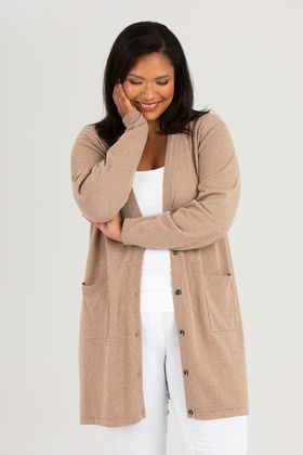Vallmo cardigan sand