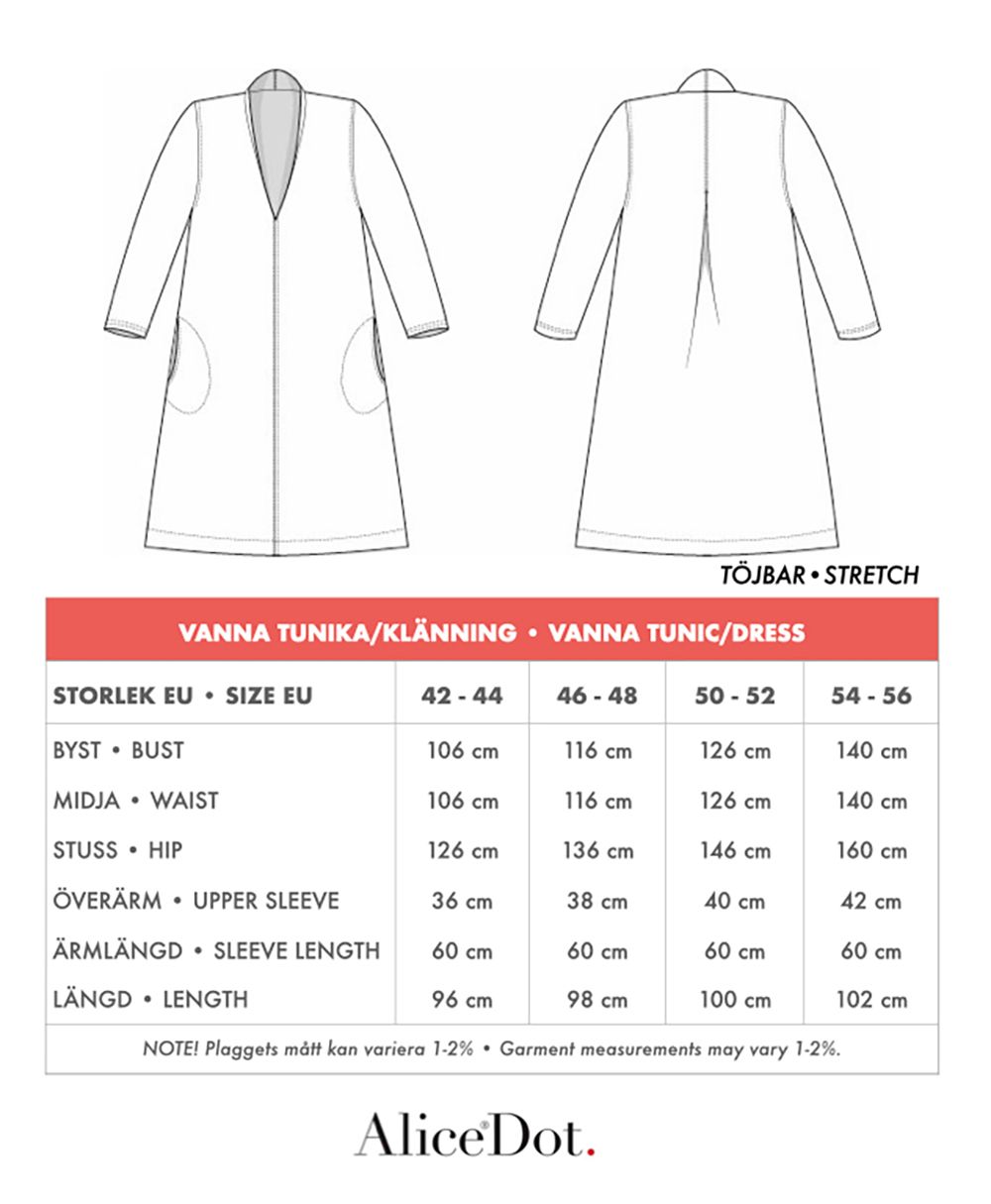 Vanna klänning brun