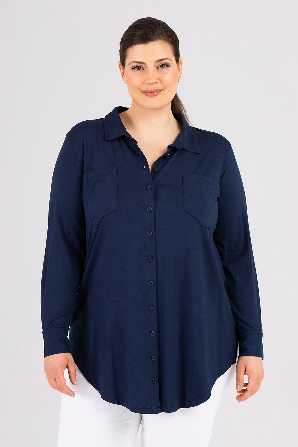 Vendla shirt dark blue