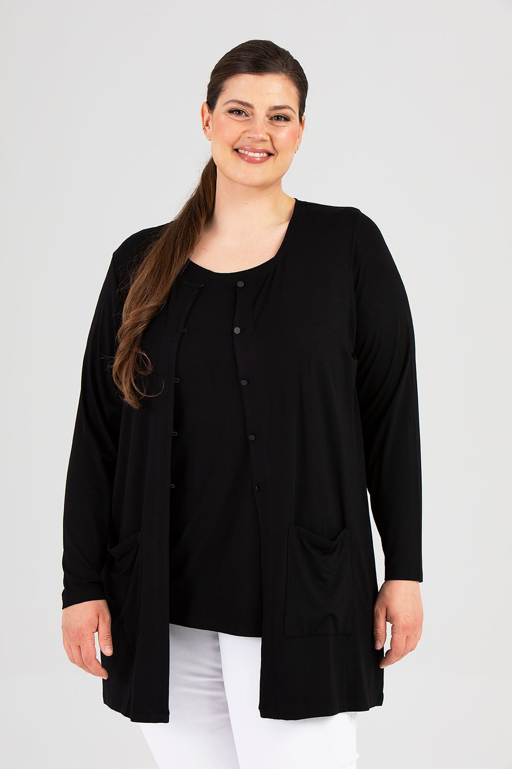 Minnie cardigan svart