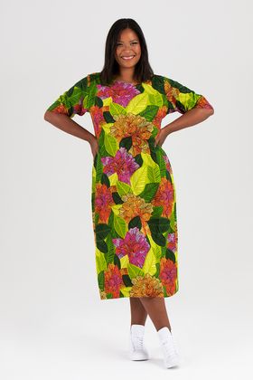 Annie klänning Bloom multi