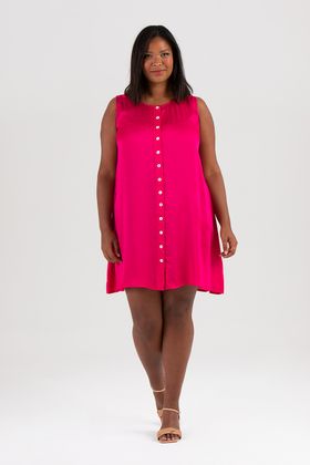 Ilse klänning cerise