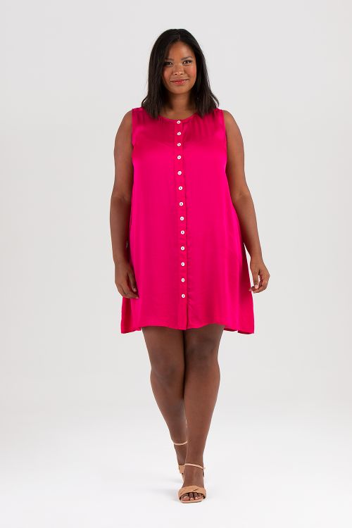 Ilse klänning cerise