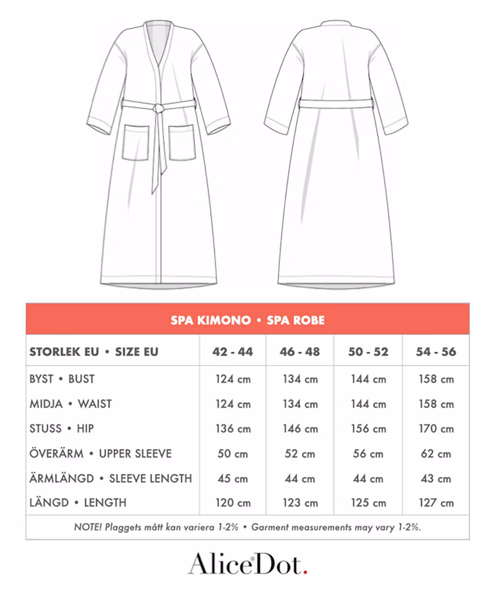 Spa kimono taupe