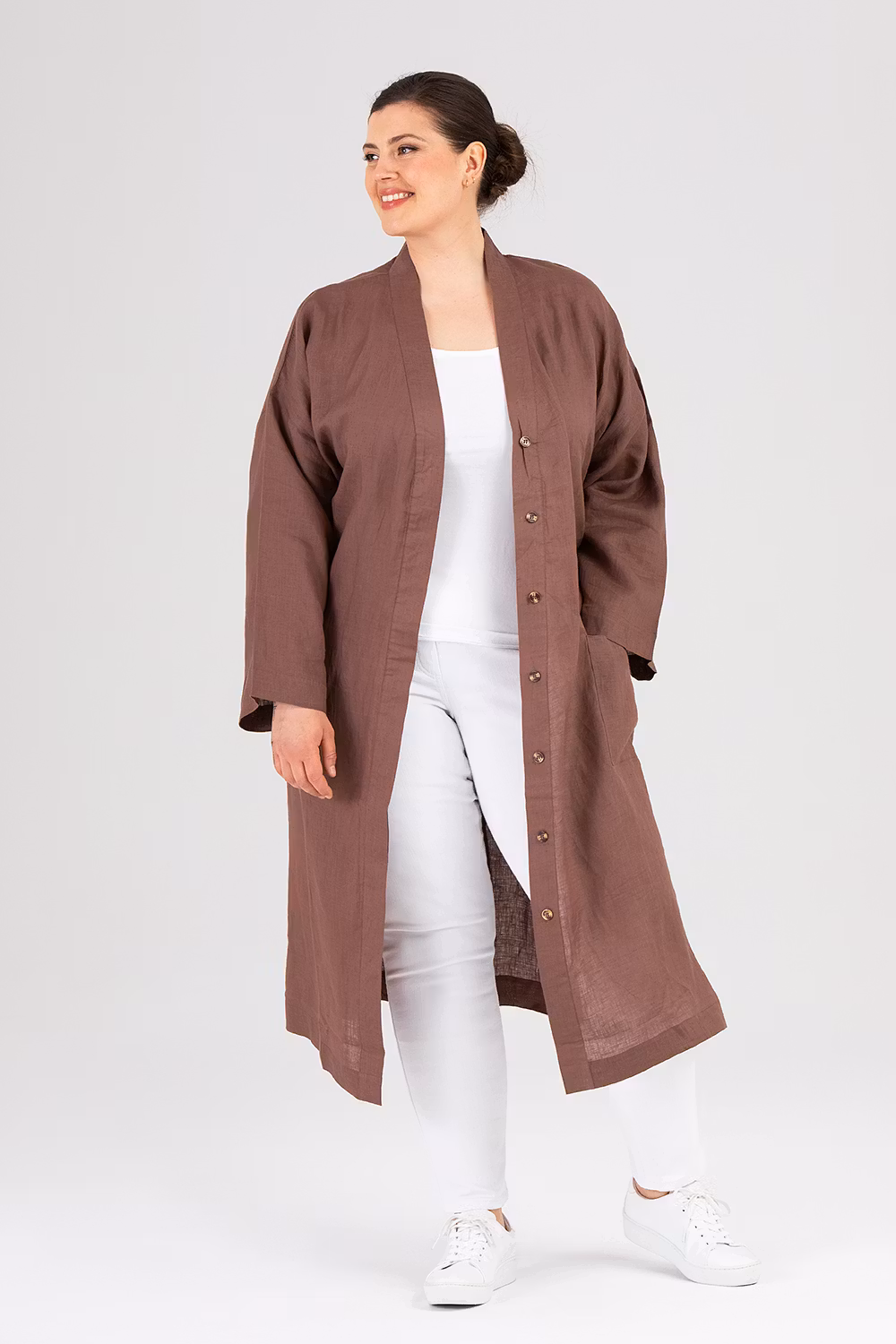 Spa kimono taupe