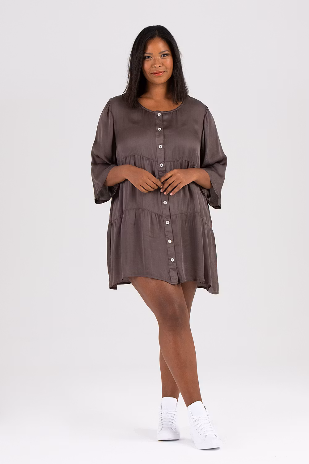 Nena shirt/ dress grey