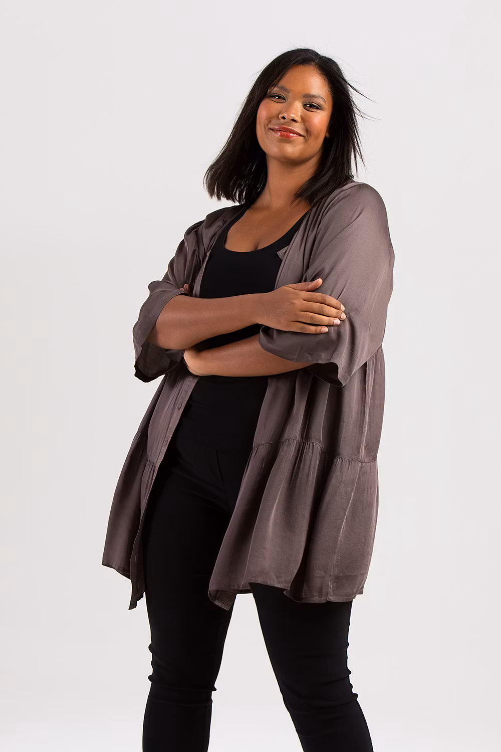 Nena shirt/ dress grey