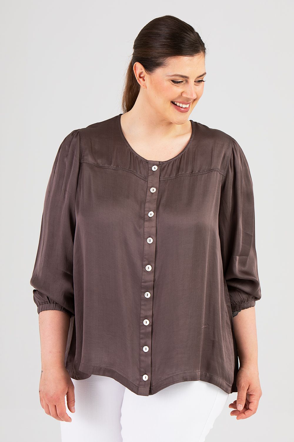 Hedvig blouse grey