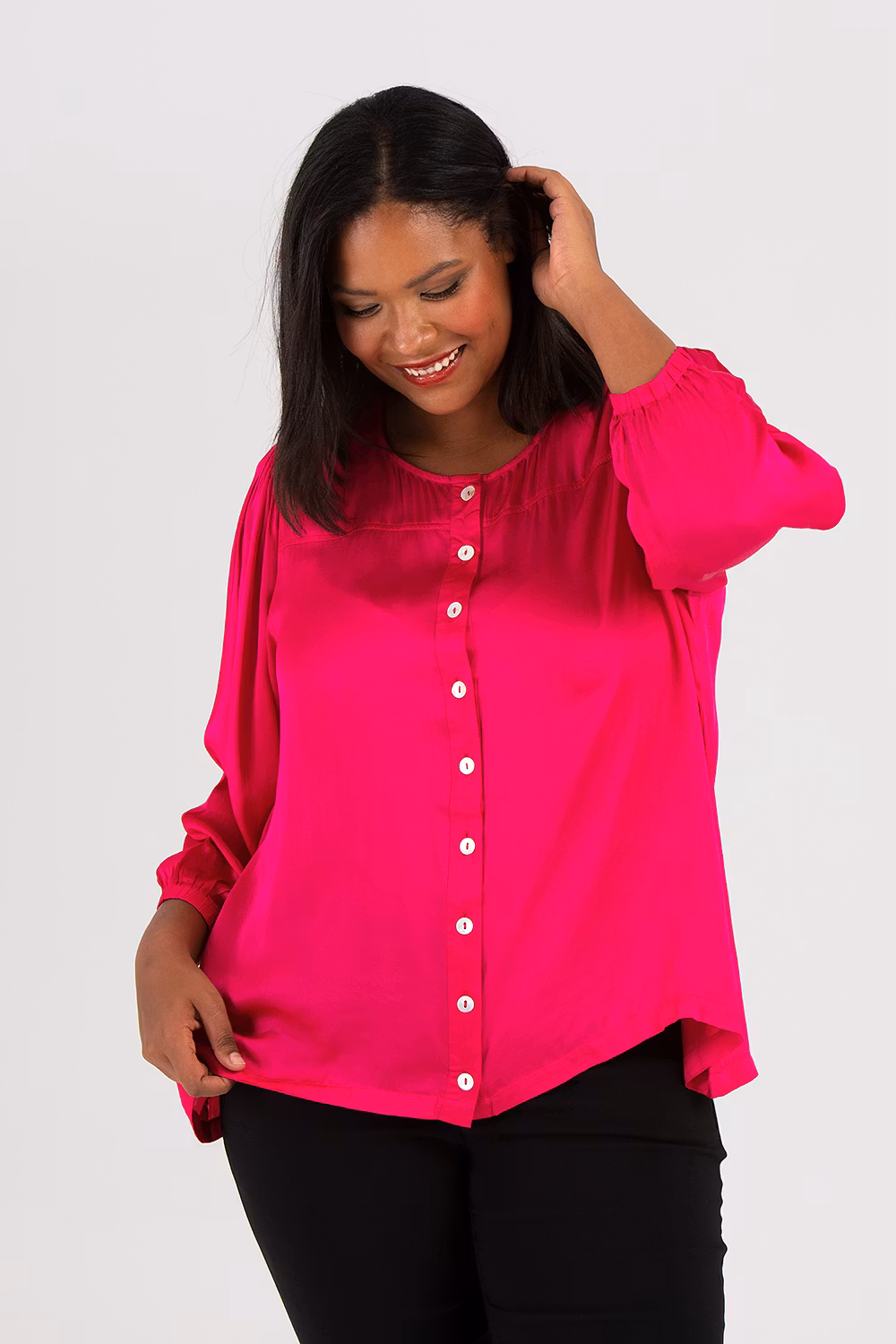 Hedvig blouse cerise