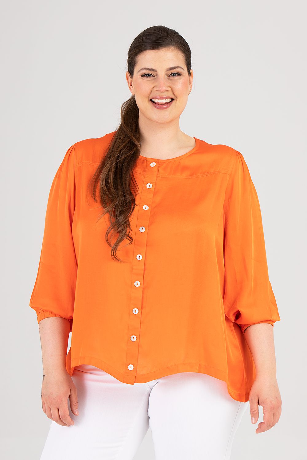 Hedvig blus orange