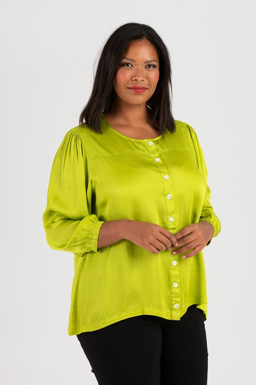 Hedvig blus grön