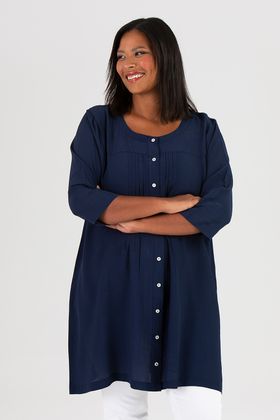 Emma tunic blue