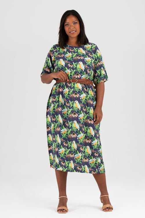 Annie dress Bird multi