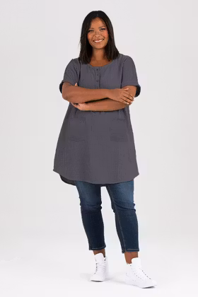 Ayla tunic / dress grey