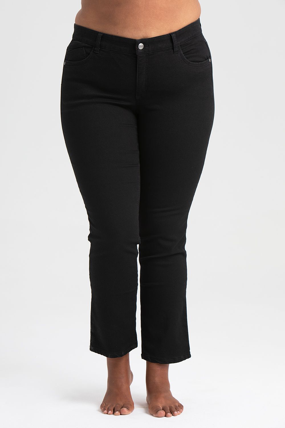 Power jeans straight 4945 svart