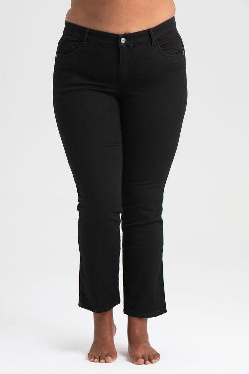Power jeans straight 4945 svart